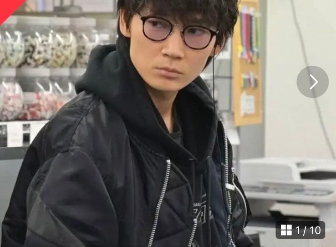sacai 綾野剛着ボンバージャケット サイズ2 MA-1 - メルカリ