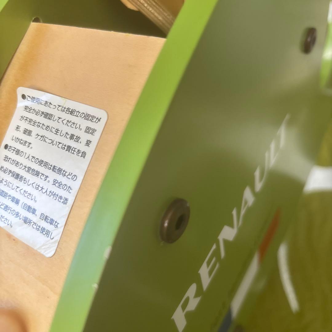 新品】RENAULT WOODY TRAINEE-BIKE グリーン RENAULT www