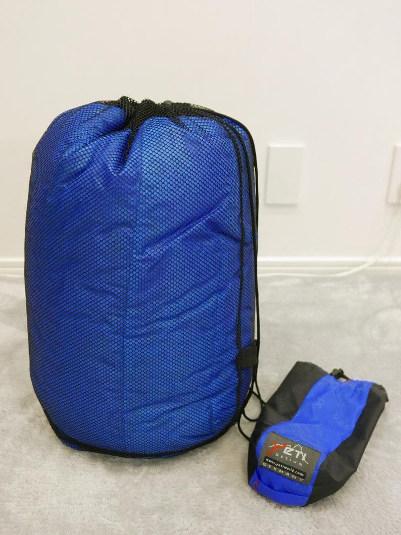 希少 Yeti ダウンシュラフ ドイツ製インナーシュラフ サーマルシーツ UL