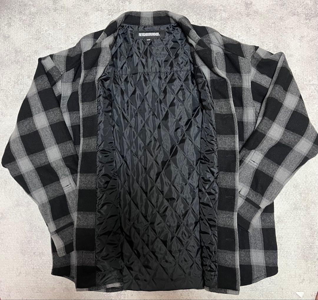 美品 NEIGHBORHOOD バッファローチェック シャツ ジャケット - メルカリ