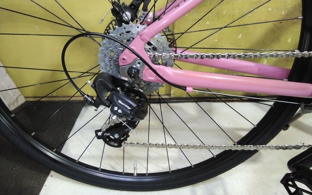 福岡市引取限定/MARIN DISC 21段変速 160cm～ 前後タイヤ新品 - メルカリ