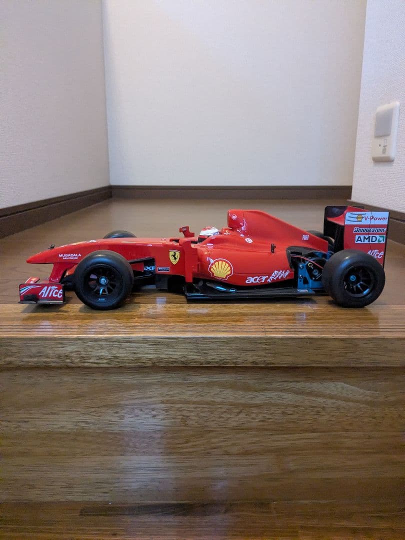 タミヤ F104 PROⅡシャーシ 未走行品 中古ボディ、サーボ、モーター付