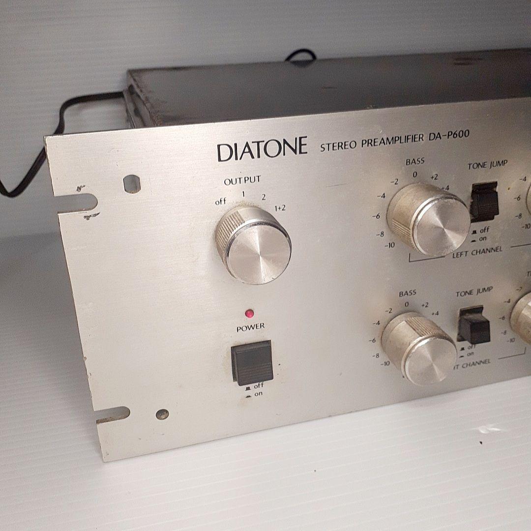 DIATONE DA-P600 プリアンプ 音だしOK 簡易除菌清掃済 - メルカリ
