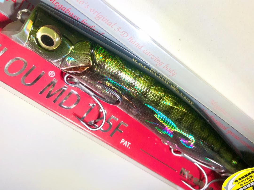 新品メガバス カゲロウMD125FオリカラFAグリーンマッカレル人気カラー