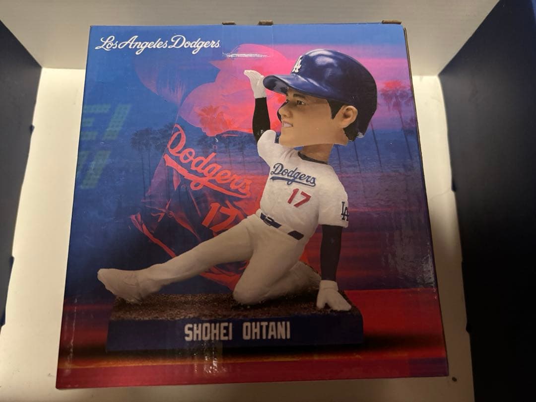 大谷翔平 ボブルヘッド ドジャース ファンクラブ ボックス