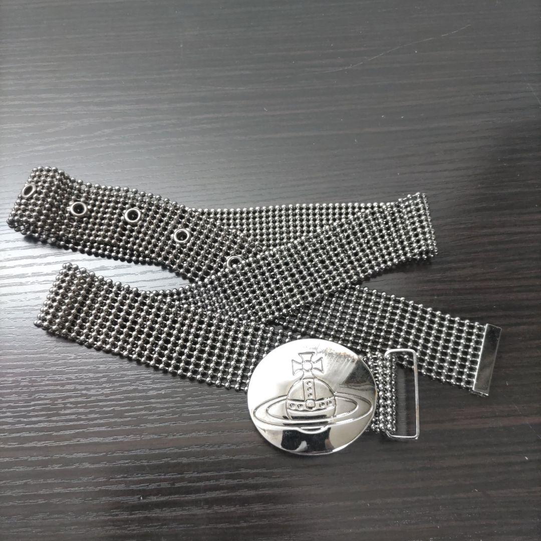 ヴィヴィアンウエストウッド　ベルト　オーブ　ボールチェーン Vivienne Westwood オーブ BUCKLE ベルト (Vivienne Westwood/ベルト