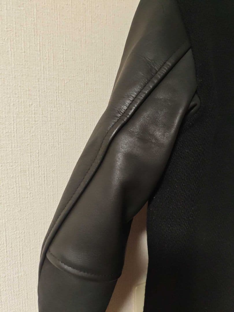 美品 jackman スタジャン ファラオ アワード ジャケット レザー 黒