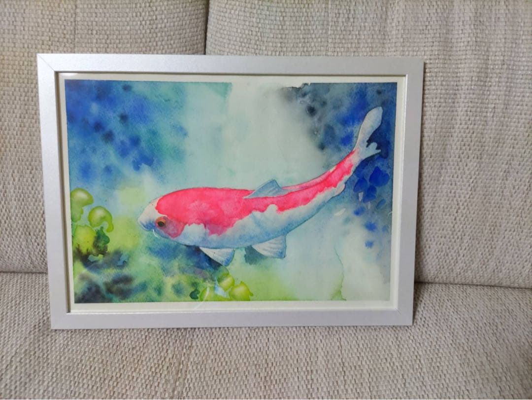 鯉の水彩画 - メルカリ
