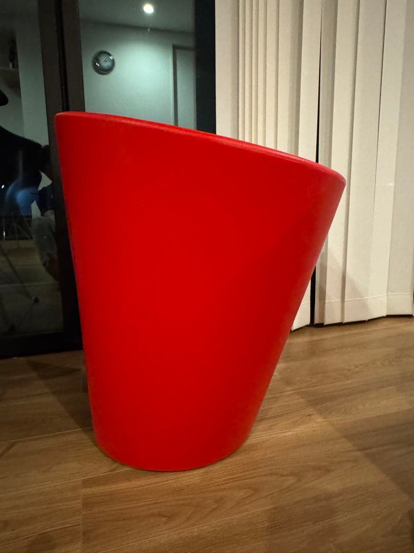 セラルンガ　赤　鉢　インテリア　観葉植物 楽天市場】ミング ハイ レッド イタリア製デザインプランター 高さ