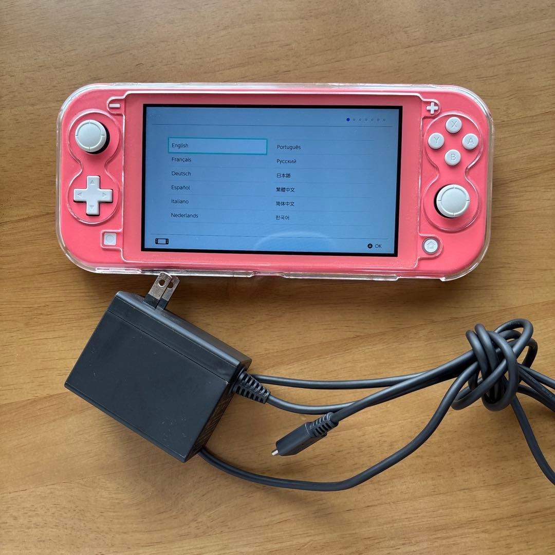 Switch Lite ピンク 本体 ACアダプター、フィルム、カバー付き Amazon.co.jp: GeeRic スイッチライト 対応 ケース 収納 Switch Lite