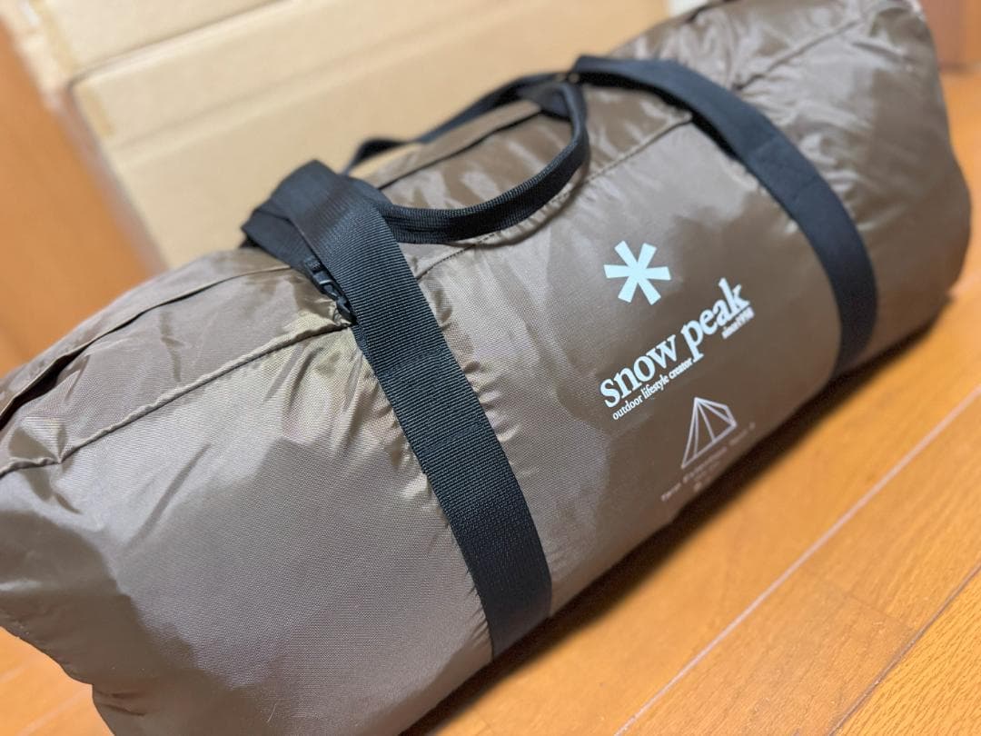 スノーピーク　タープエクステンション4(使用１回)　おまけ付 タープ エクステンションテント4| スノーピーク(Snow Peak)