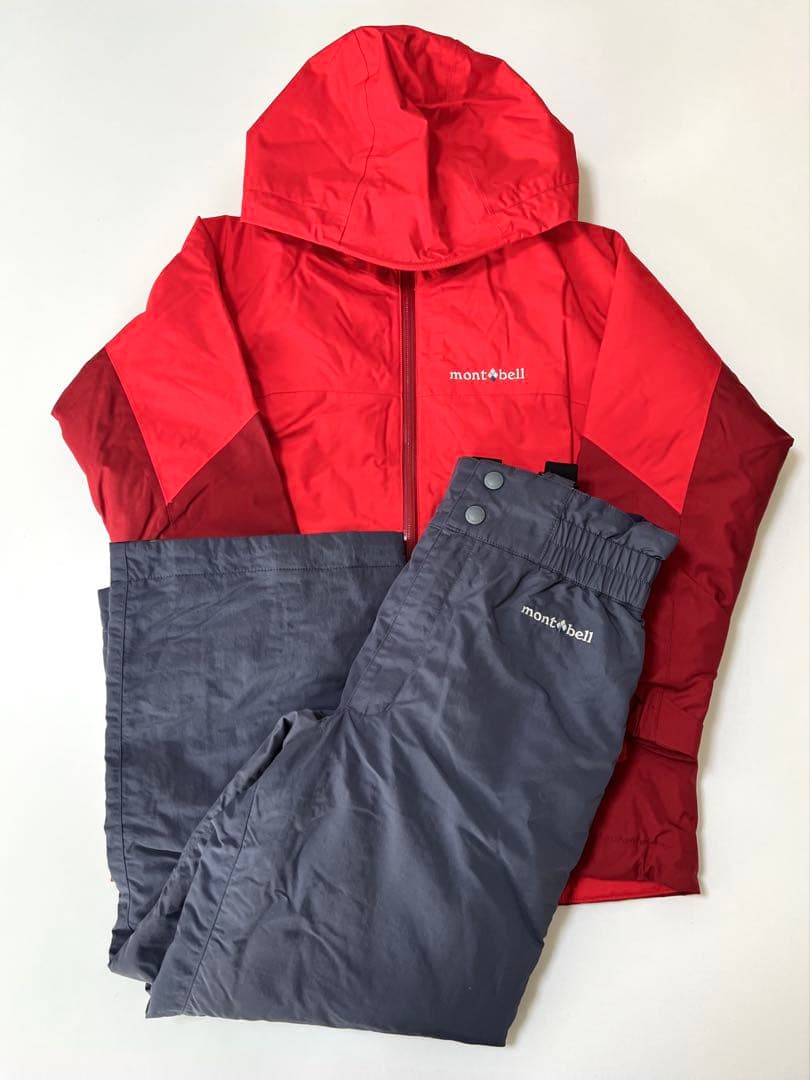 mont-bellキッズスキーウェア上下130