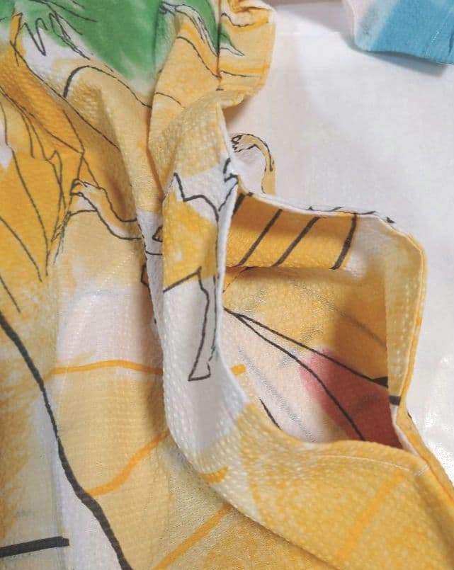 新品タグ付き ツモリチサト パジャマ ルームウェア 春夏 ラクダ リップル M