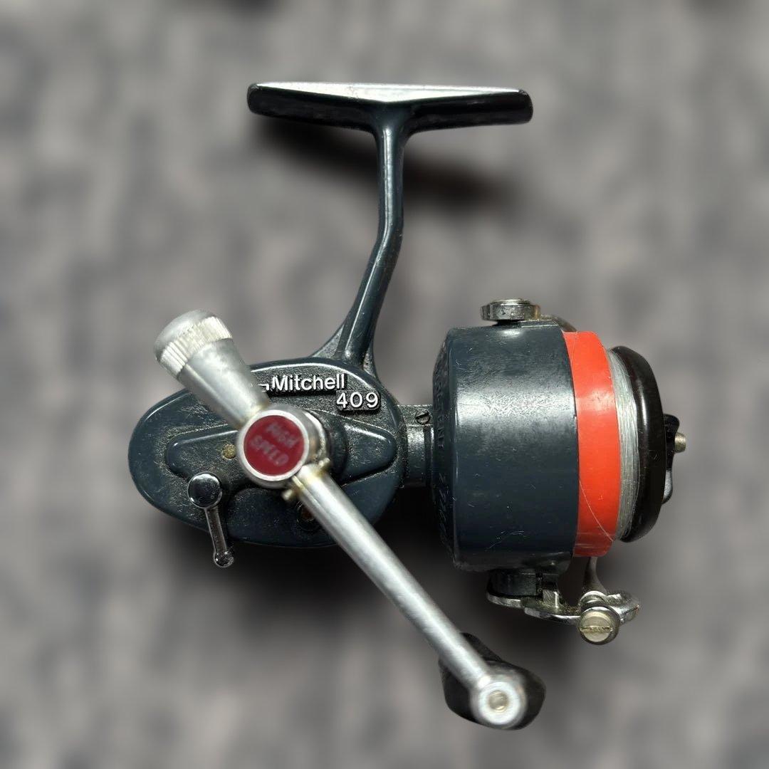 Mitchell 409スピニングリール 収納袋付き - リール買う