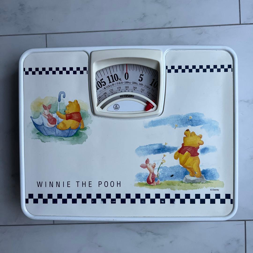 くまのプーさん 体重計 ヘルスメーター - メルカリ