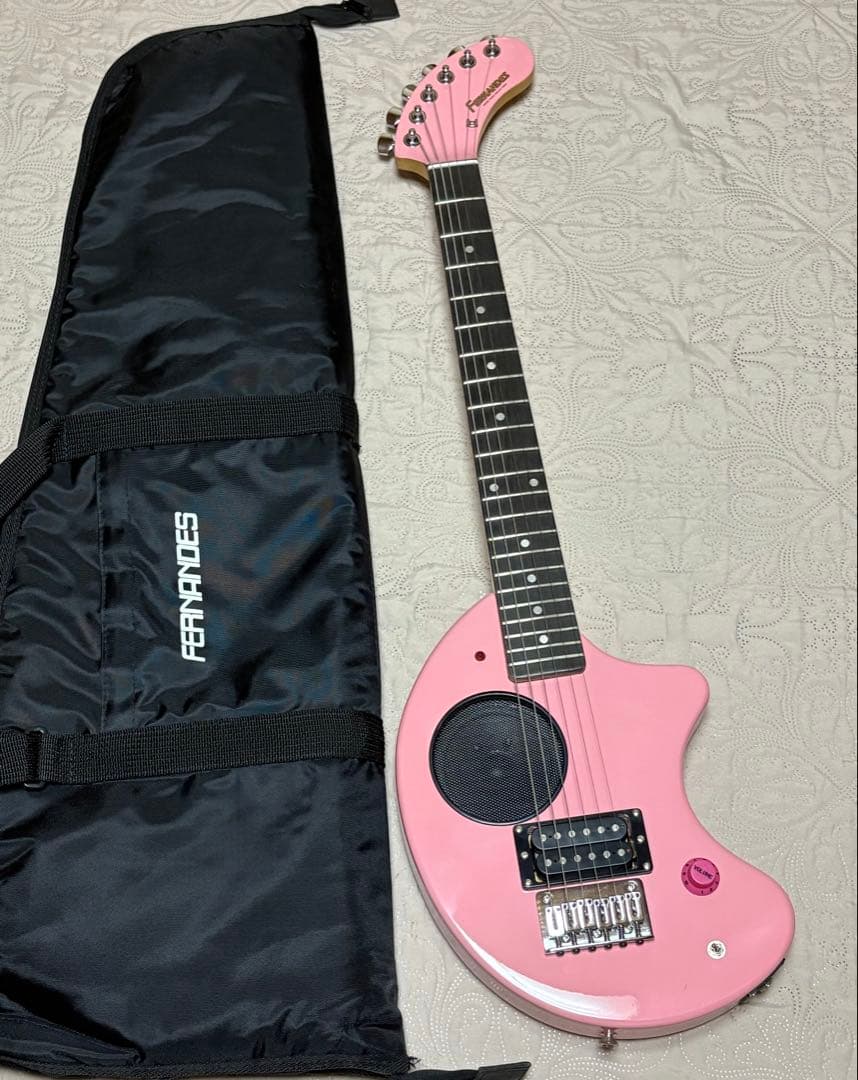 超美品 フェルナンデス ZO-3 エレキギター ピンク ソフトケース付き 楽天市場】FERNANDES ZO-3 PINK ZO3ミニギター ピンク : chuya-online