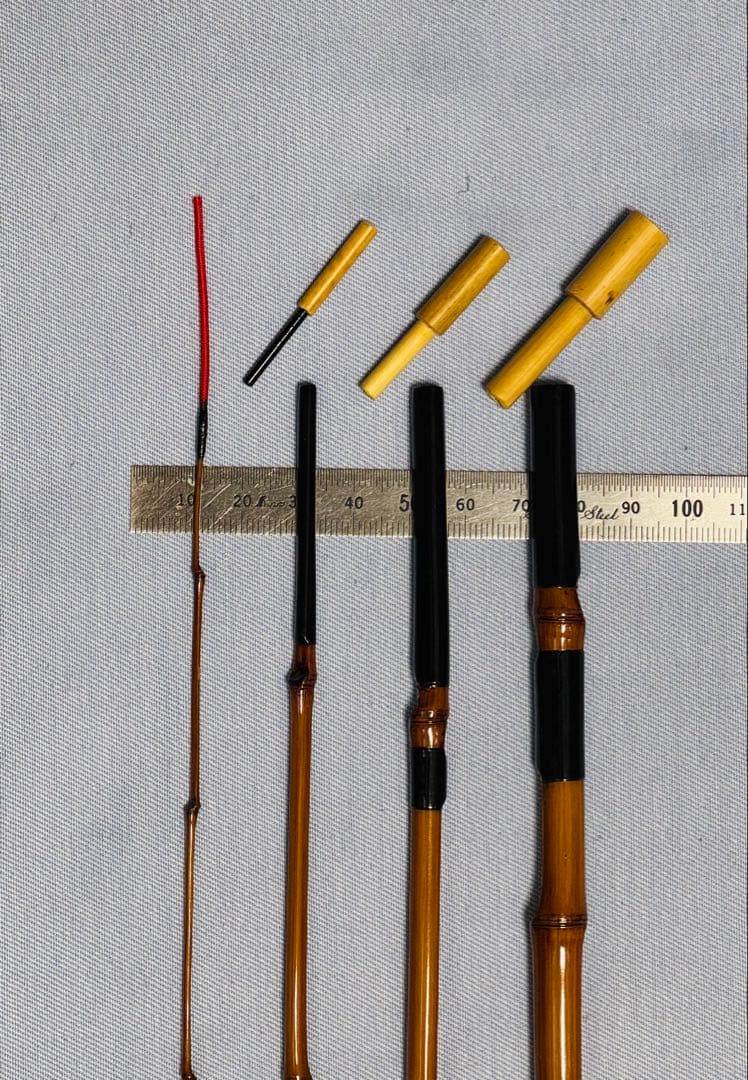 品川和竿やす製作の全竹タナゴ・小鮒用竿 四本継 - メルカリ