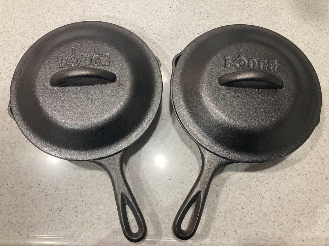 【14日15:00迄最終値下げ】Lodge スキレット8インチ【2個セット】 ロジック スキレット 《8インチ》 LODGE SKILLET | 新着 | plywood