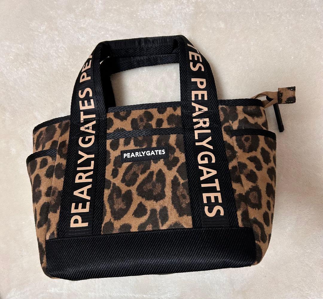 PEARLY GATES ヒョウ柄 カートバック 希少 美品 PEARLYGATES パーリーゲイツ カートバッグ レオパード 豹柄