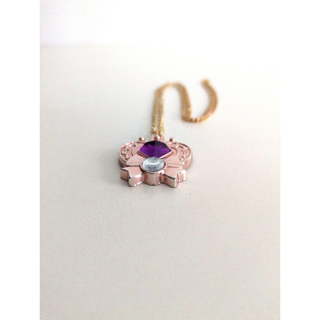 セボンスター レア ダブル宝石 リボンハート ピンク パープル ラッキー