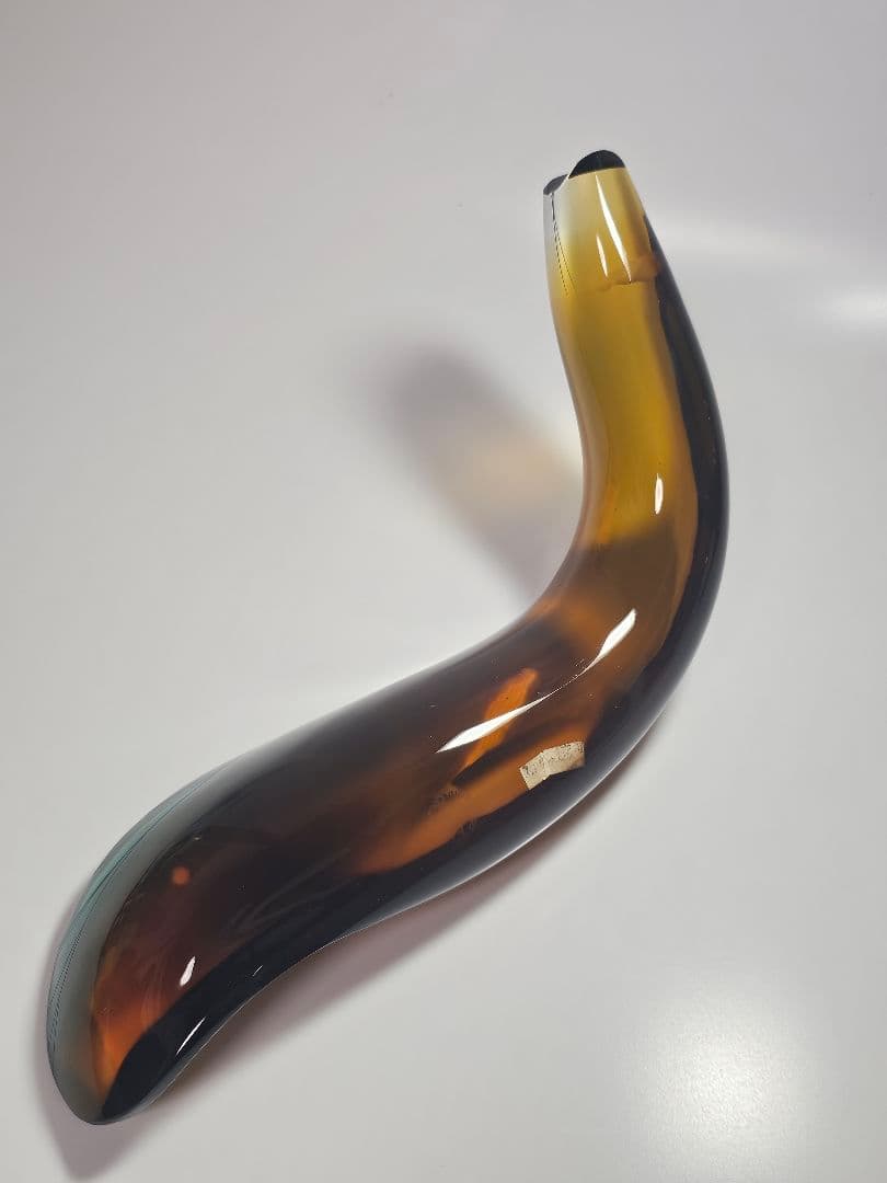 チェコスロバキア EXBOR 魚 インテリア☆置物 ガラス製 全長33cm