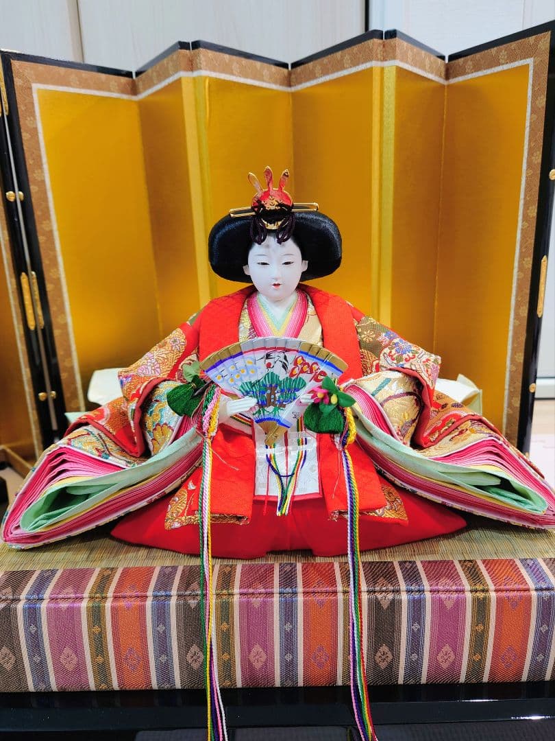 平安 光義」内裏雛 7番 極上有職雛 - メルカリ