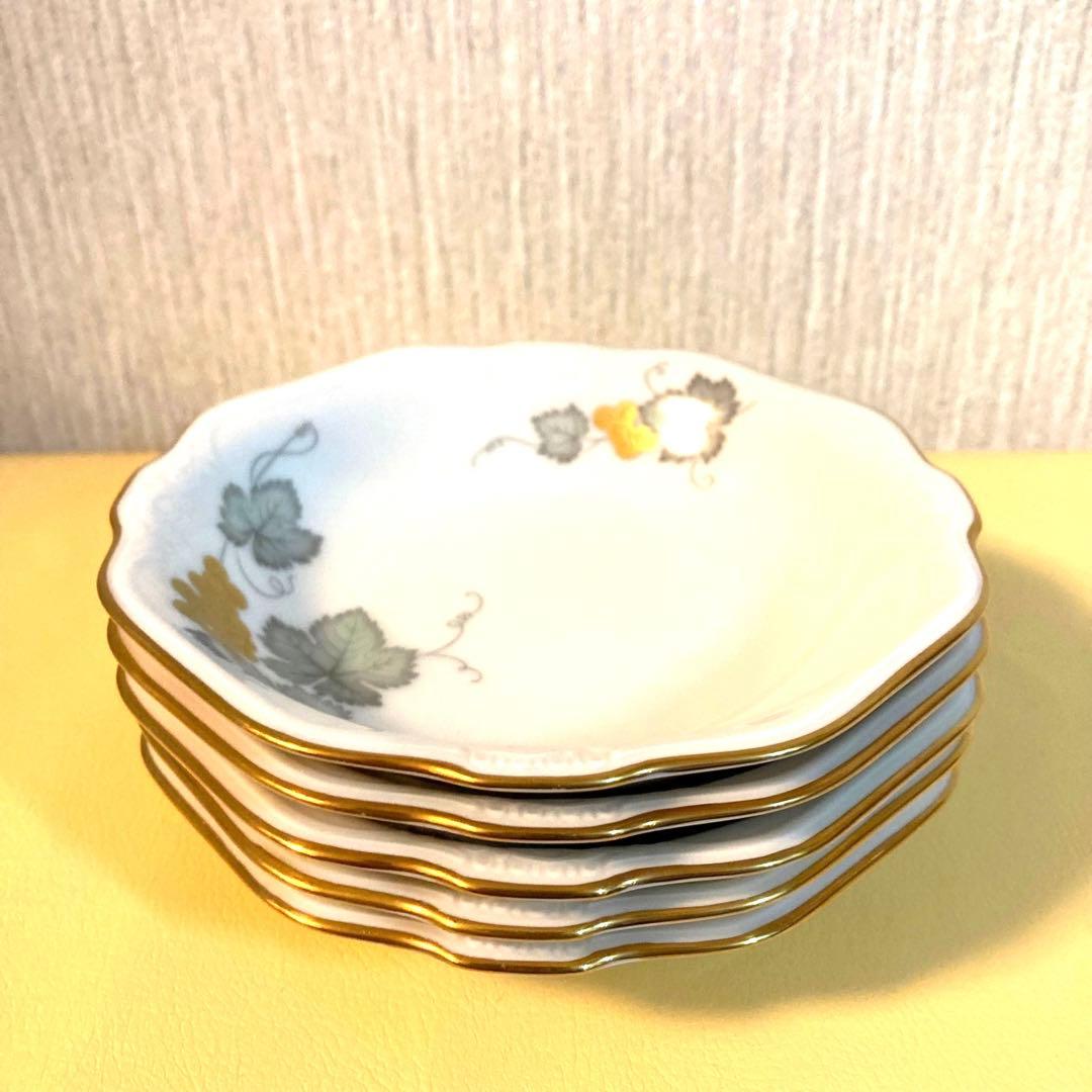 Noritakeノリタケ スタジオコレクション お皿(金彩葡萄)5枚 - メルカリ
