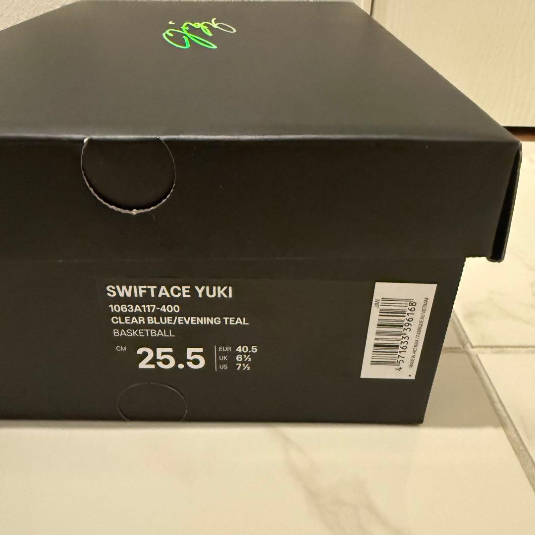 25.5cm asics SWIFTACE YUKI 河村勇輝 アシックス