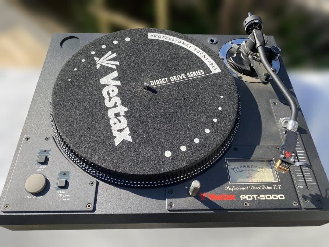 ⭐︎⭐︎⭐︎⭐︎⭐︎⭐︎　Vestax PDT-5000 ターンテーブル　2台 Vestax : PDT-5000 - 中古 | オーディオユニオン