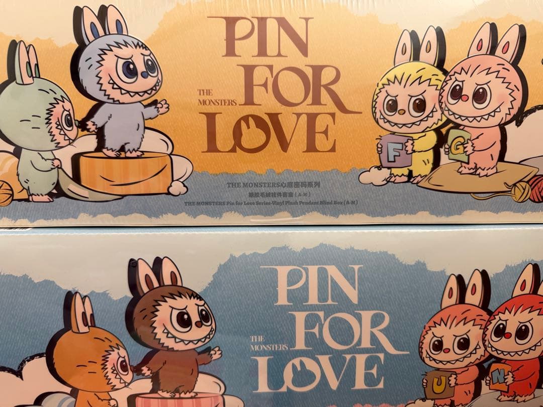 正規品新品未開封 イニシャルラブブ PIN FOR LOVE アソート2箱セット イニシャルラブブ PIN FOR LOVE アソートボックス2箱セット - メルカリ
