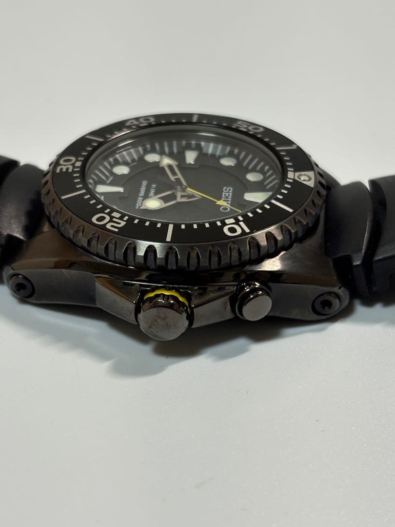 極美品】SEIKO セイコーキネティックSKA427P1 ダイバー - メルカリ