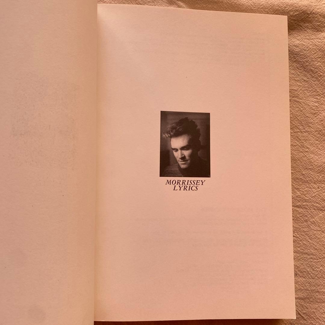 激レア帯付き】モリッシー詩集 中川五郎訳 1992年 - その他