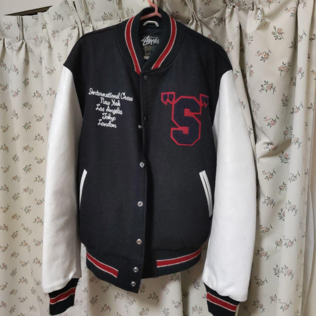 。*様 ステューシースタジャン STUSSY ステューシー 80s Rasta Stadium Jacket 80年代初期タグ