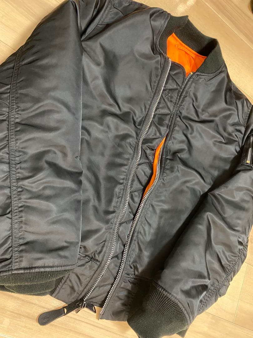 ALPHA INDUSTRIES MA-1 Lサイズ　ブラック 楽天市場】【インポート正規品 】ALPHA INDUSTRIES MA-1 BLOOD CHIT