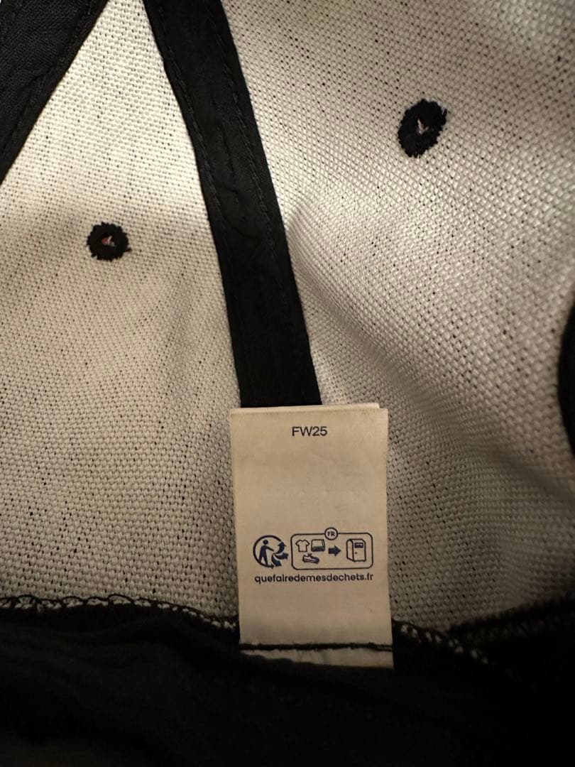 帽子 Supreme Pigment S Logo 6-Panel \"Black\"