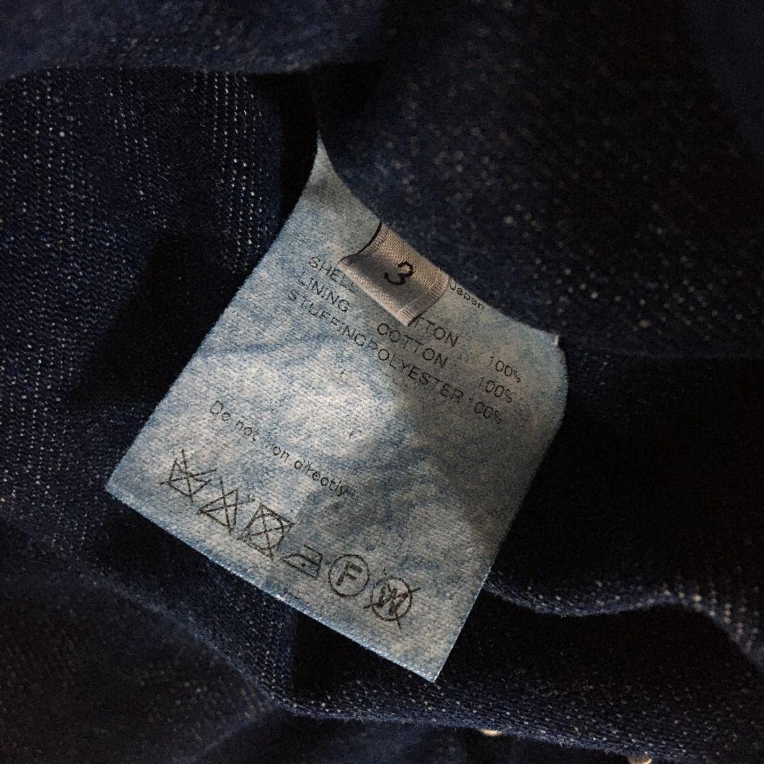 UNUSED Padded denim jacket サイズ3