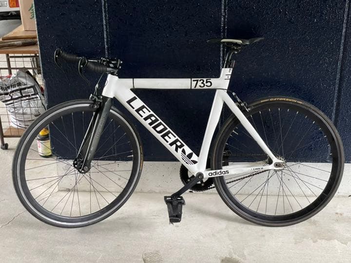 リーダーバイク leader bike 735 カスタム ピスト シングルLEADER BIKE