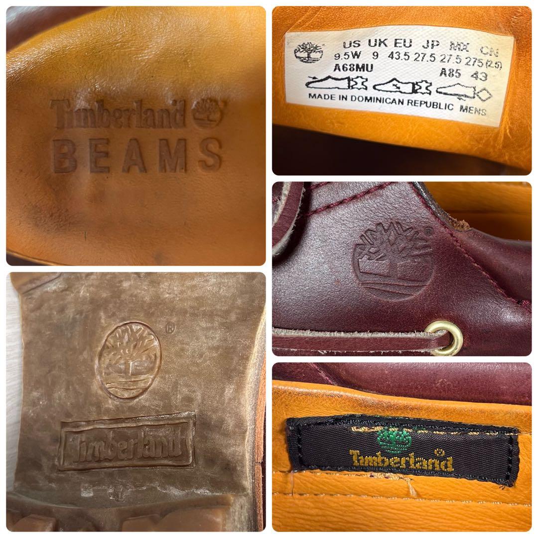 コラボ別注】ティンバーランド×ビームス 3EYE デッキシューズ クレイジー色