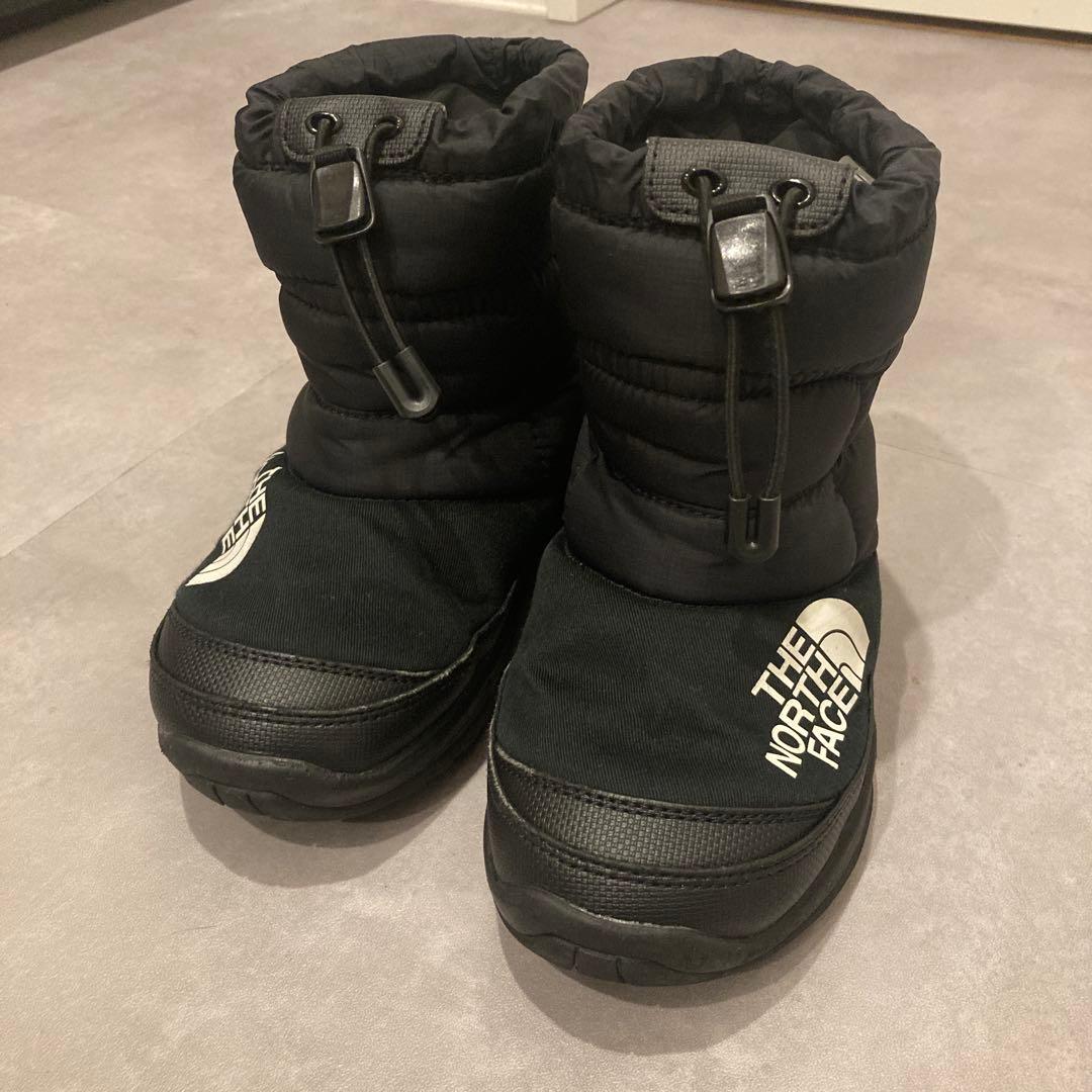 THE NORTH FACE キッズ ブーツ 19cm ブラック ノースフェイ