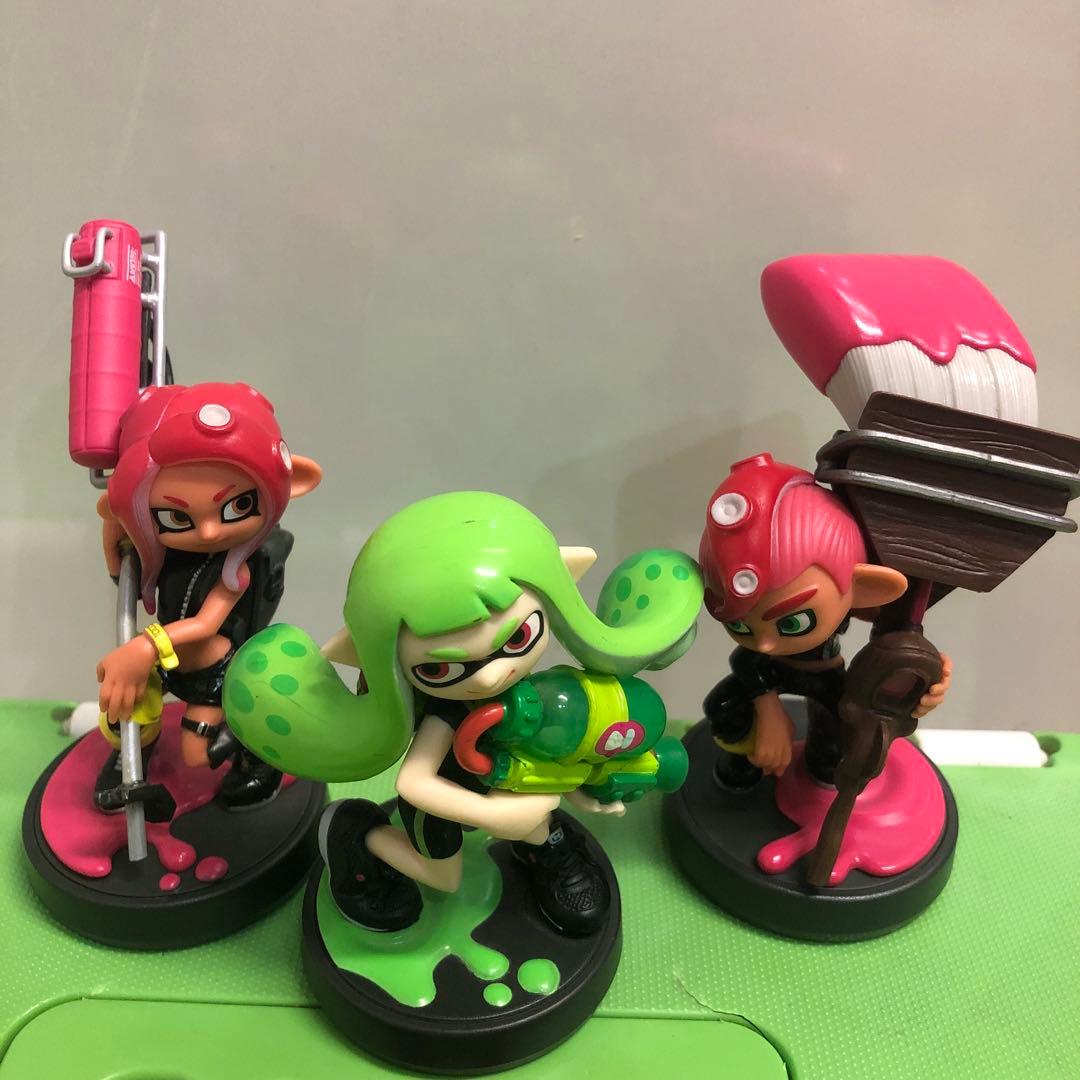 限定色 ライムグリーン ガール タコガール スプラトゥーン3 amiibo
