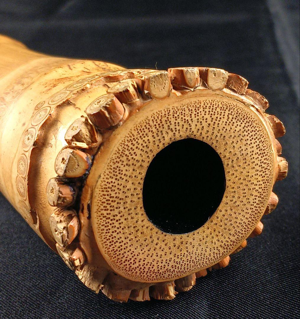 Y3110-1 琴古流 尺八 月童 銀三線 全長67㎝ 竹製 - メルカリ