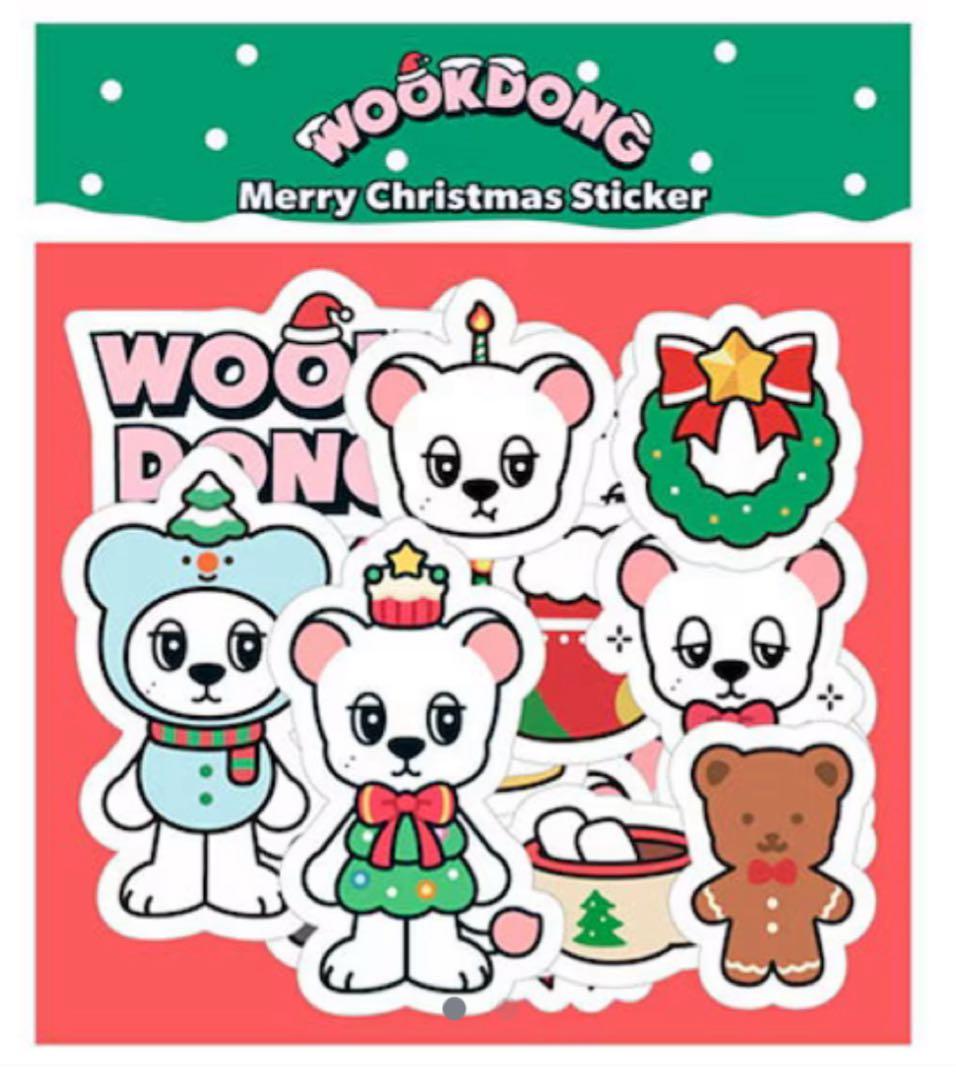 イ・ドンウク / クリスマスウクドン キーリング&ステッカー(バラ売可