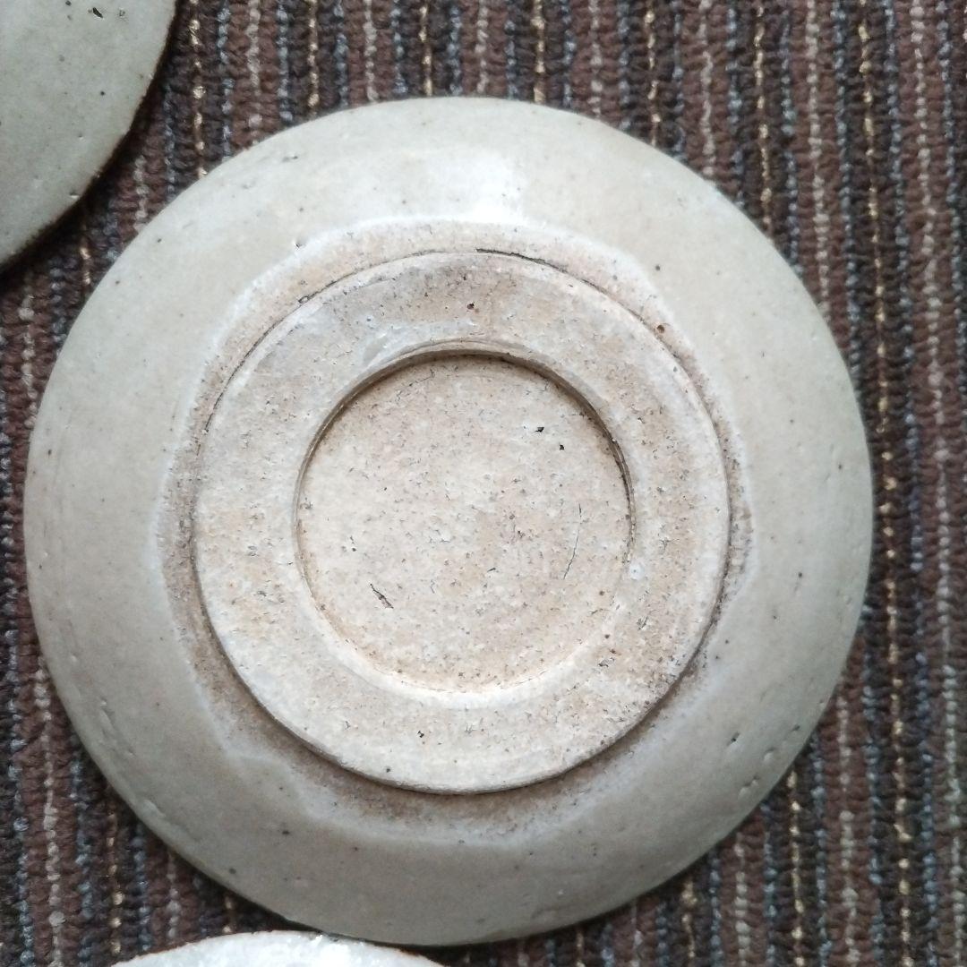 瀬戸　馬の目皿　銘々皿　14.5cm／5寸　５客セット