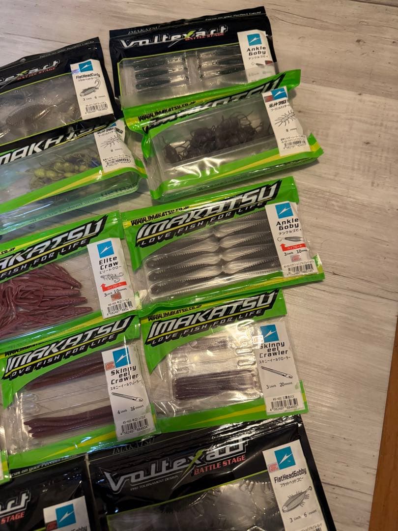 イマカツ 新品未開封 ワーム 30個セット - ルアー・フライ安く 買う