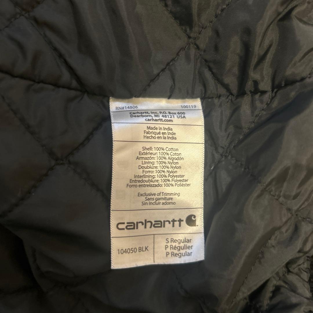 南無阿弥陀仏 様専用Carhartt アクティブジャケット 鬼フェード 黒 S