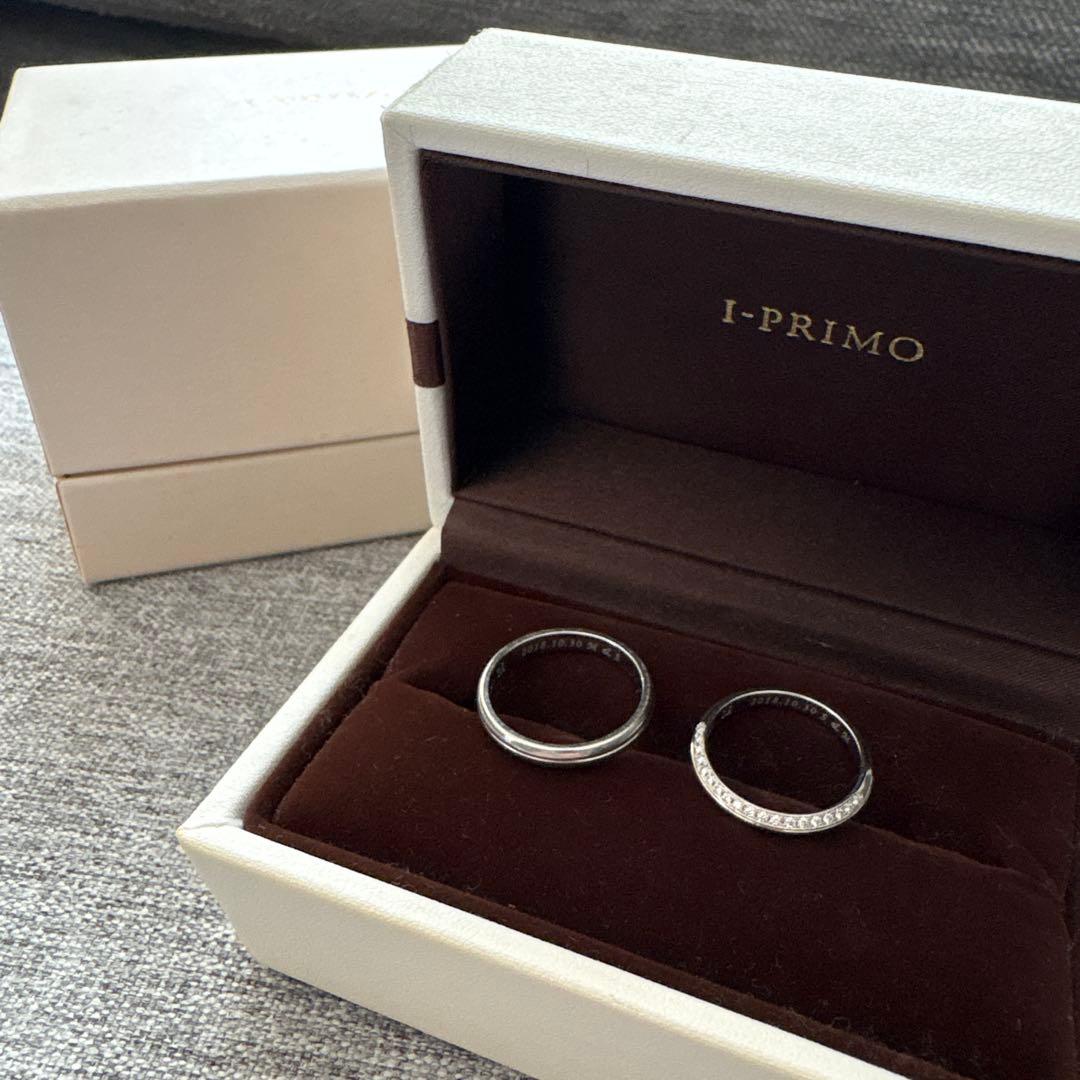I-PRIMO 結婚指輪 アナエル Pt950 ダイヤ0.07ct プラチナ I-PRIMO 結婚指輪 アナエル Pt950 ダイヤ0.07ct プラチナ - メルカリ