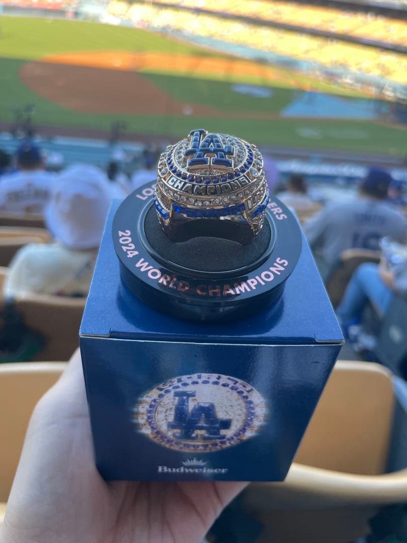 ロサンゼルス・ドジャース 2024年ワールドチャンピオンレプリカリング
