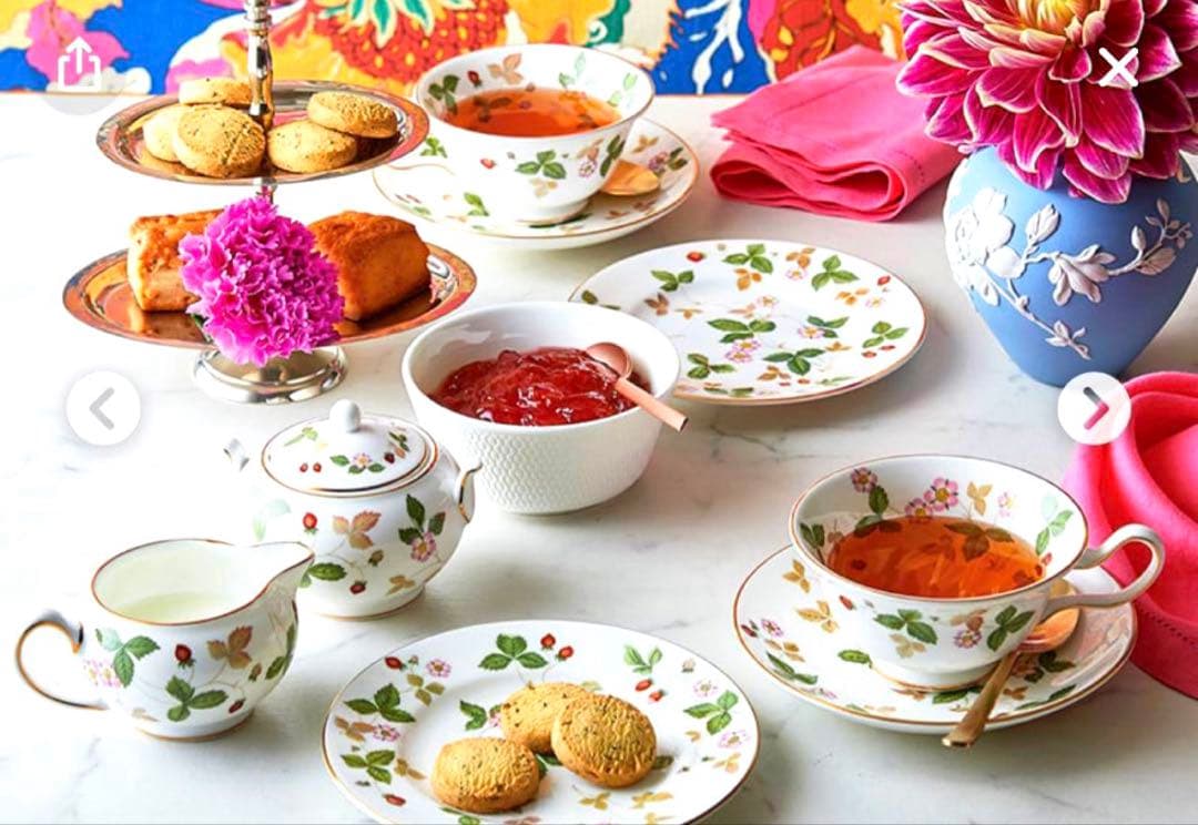 user_4af841f9様専用 ワイルドストロベリー食器定価9万弱 計17点