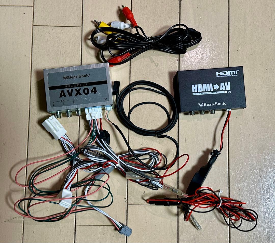 beatsonic AVX04 IF36 ミラーリング 30 アルファード BeatーSonic（ビートソニック） アルファード(30系・R2/1〜R5/6)用