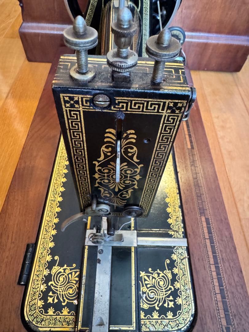 カ*ん様 英国 Harris Family No. 2 手動ミシン アンティーク